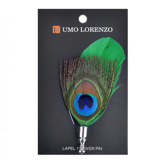 Umo Lorenzo Men's Lapel Pins Flower Pin Suit Accessories Rose Boutonniere Pins