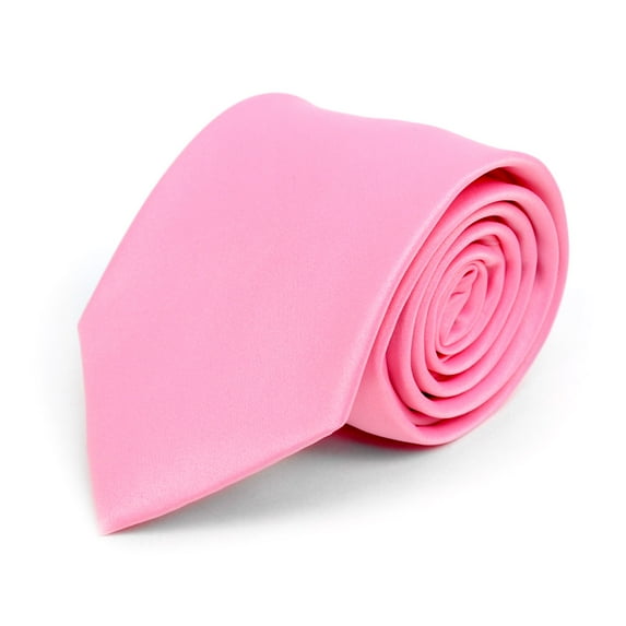 Umo Lorenzo Ties for Men Classic Necktie Solid Color Smooth Satin Finish