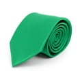 thumbnail image 1 of Umo Lorenzo Ties for Men Classic Necktie Solid Color Smooth Satin Finish, 1 of 1