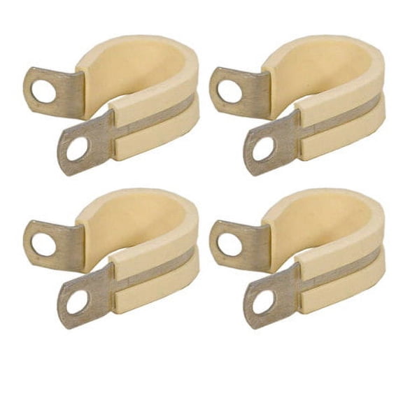 Umpco Boat Cushioned Wire Clamps | 2 Inch Aluminum (4PC)