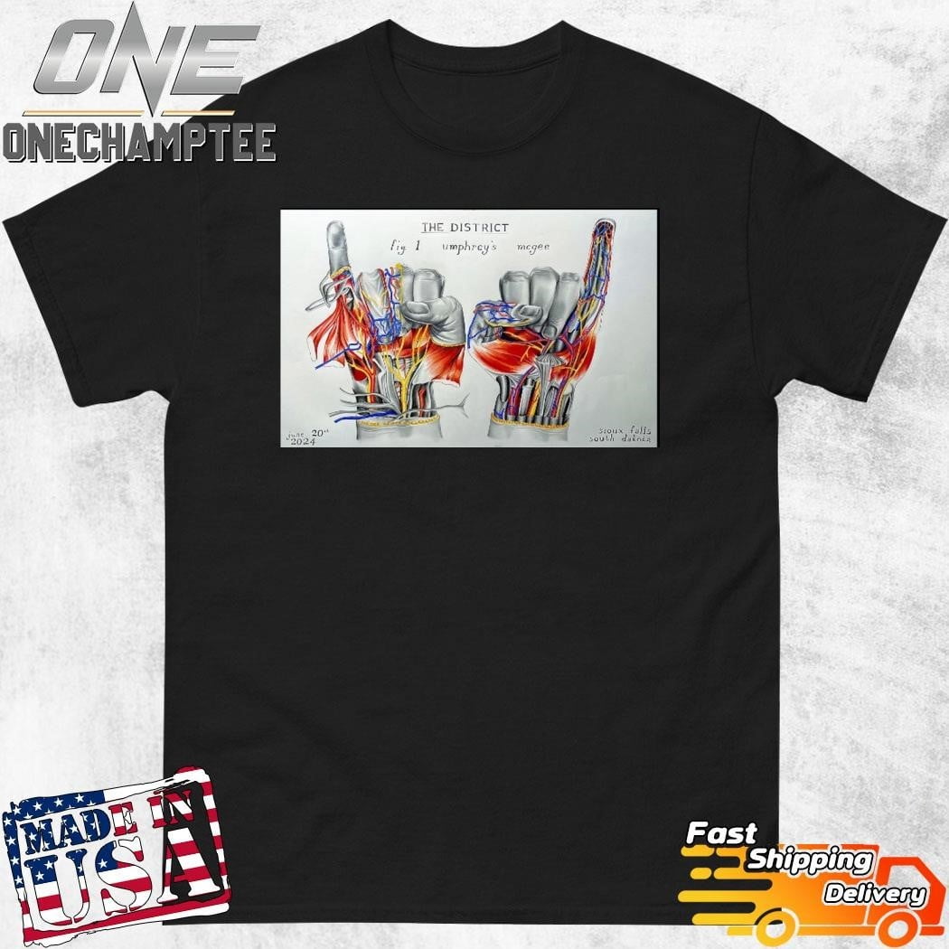 Umphreys Mcgee June 20 2024 Sioux Falls Sd Poster Shirt