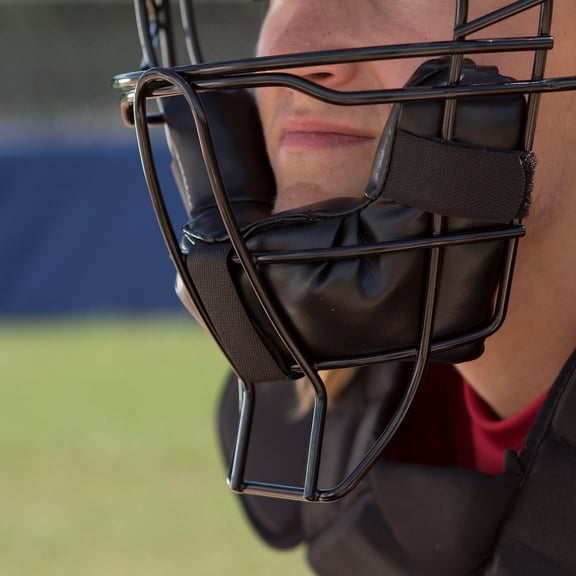Umpire & Catchers Facemask Adult & Youth Sizes - Pro Baseball Face Protection Adjustable, Comfortable & Lightweight