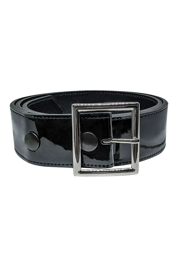 Umpire Patent Leather Belt, 4X-Large, Black