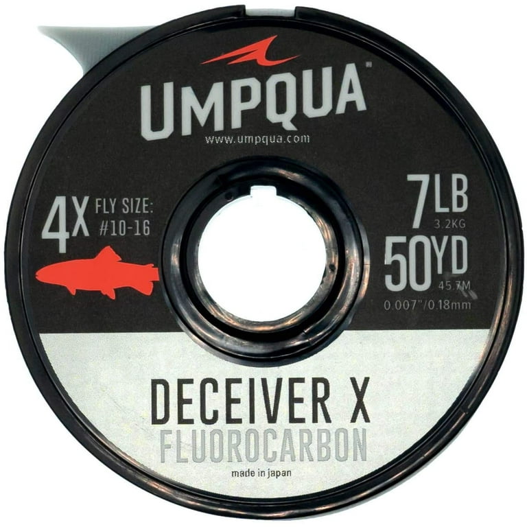 Umpqua Deceiver X Fluorocarbon Fly Fishing Tippet 50YDS 6X