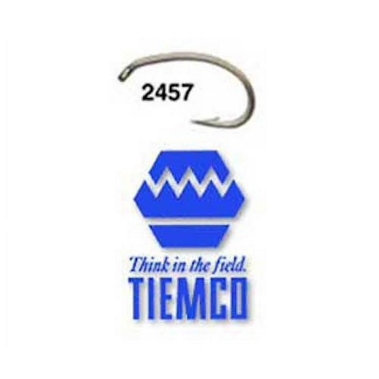 Umpqua Tiemco TMC 2457 Hooks Size 18 - QTY 25 Pack - Nymph Hook