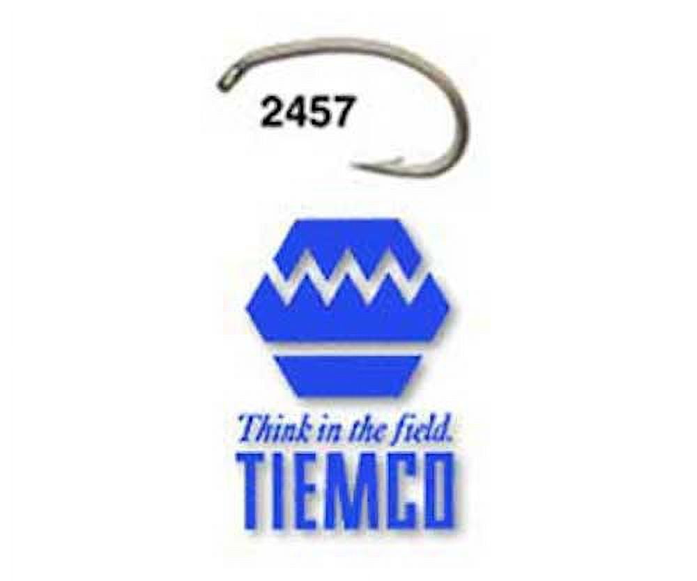 Umpqua Tiemco TMC 2457 Hooks Size 6 - QTY 25 Pack - Nymph Hook 