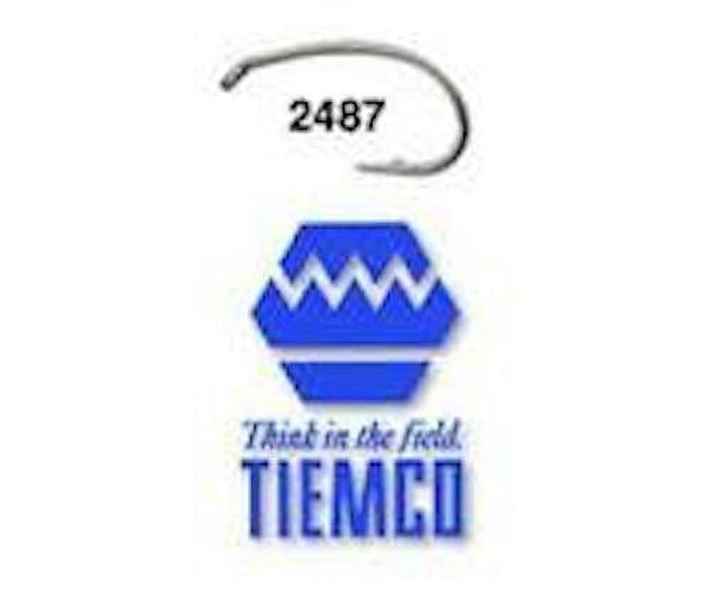 Tiemco TMC 5262 Fly Tying Hooks - Size 06 (100 Pack) | 2X Long, 2X Heavy Nymph & Streamer Hooks With Perfect Bend