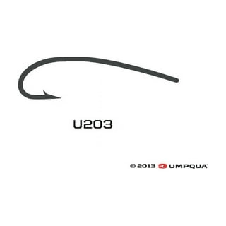 Umpqua U-Series U302 Fly Tying Streamer/Nymph Hooks Size 8