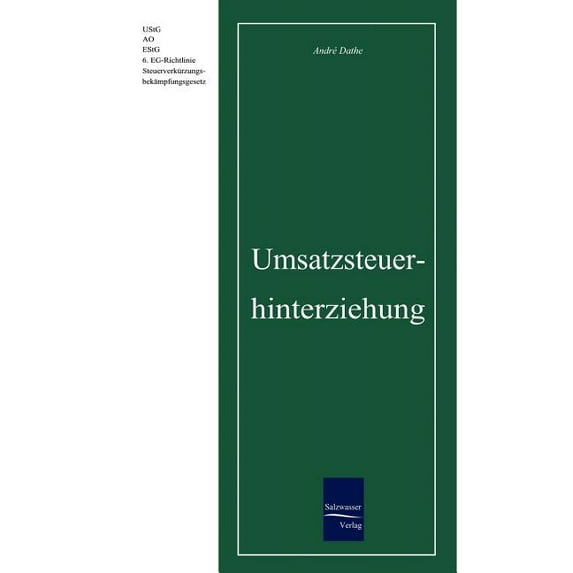 Umsatzsteuerhinterziehung (Paperback)