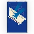 thumbnail image 1 of Un Bain Chaud Vintage Poster (artist: Schiffer) France c. 1930 (24x36 Giclee Gallery Print, Wall Decor Travel Poster), 1 of 1