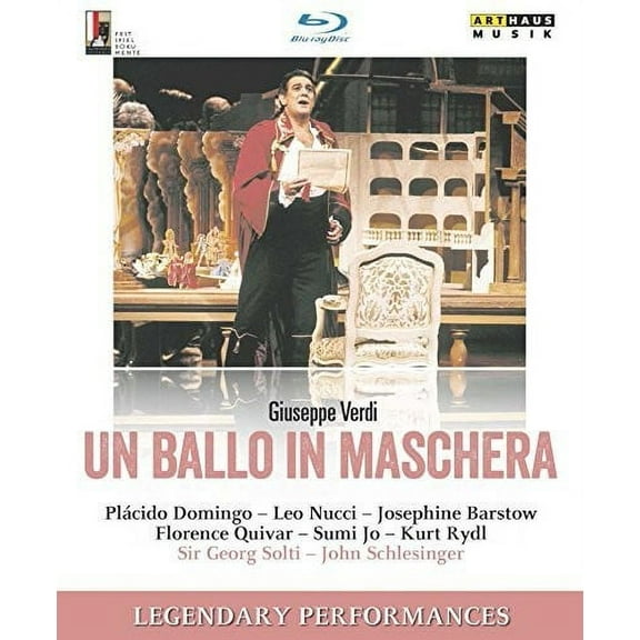 Un Ballo in Maschera - Salzburger Festspiele 1990 (Blu-ray), Arthaus Musik, Music & Performance