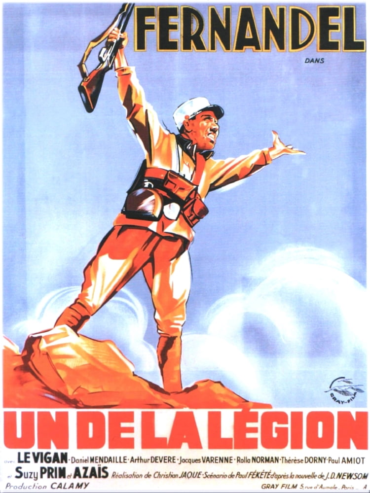 Un De La Legion Canvas Art - (11 x 17)