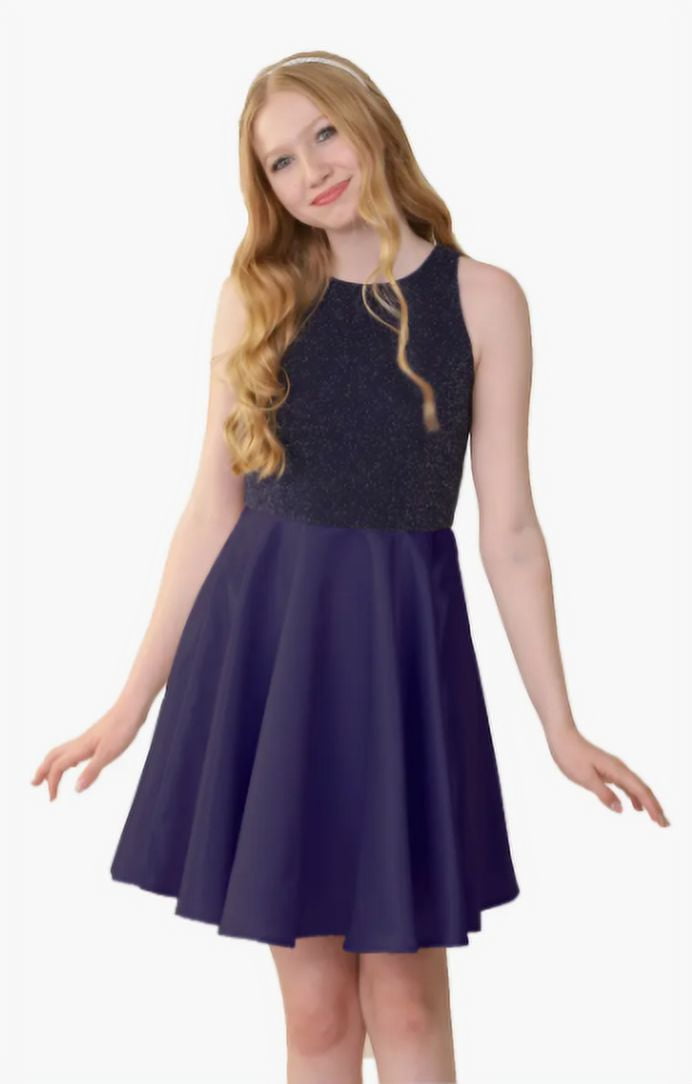 shimmer fit and flare dress CD 0188 Size 12 Short Shimmer Blush Fit & Flare Cocktail Dress Sheer Beaded V Neck Formal main image 0