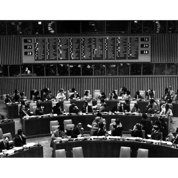 Un General Assembly Legal Committee Members Call For A Study Of World Terrorism History (24 x 18)