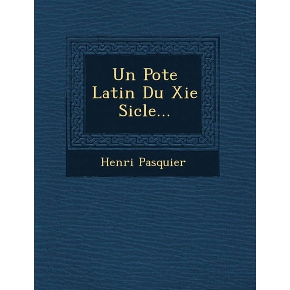 Un Po Te Latin Du XIE Si Cle...