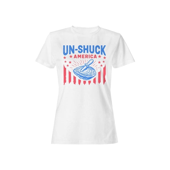 Un-Shuck America Patriot Design Women's T-shirt