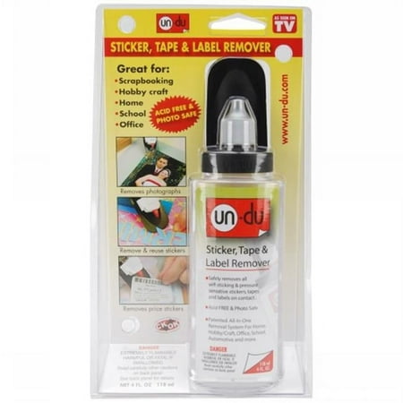 Un-du Adhesive Remover, 4 Fl. Oz.