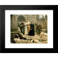 thumbnail image 1 of Un matin devant la porte du Louvre 20x24 Framed Art Print by Edouard Debat-Ponsan, 1 of 2