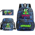 thumbnail image 1 of Un*speak&able Anime Backpack Set 3 Pieces with Shoulder Bag and Pencil Case for Women Men, Fashion Daypack, Classic High Backpack for Teens, Travel Laptop Backpacks, 1 of 11