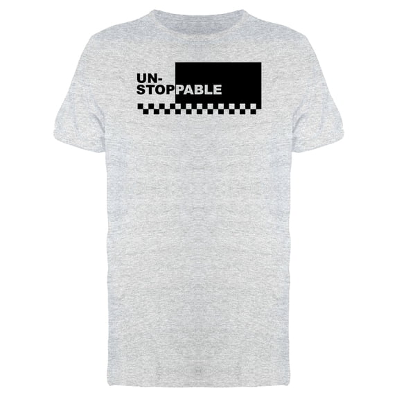 UnStoppble Racing lLgo Men's Athletic Heather T-shirt