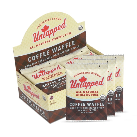 UnTapped Organic Waffle - Coffee, Box of 16