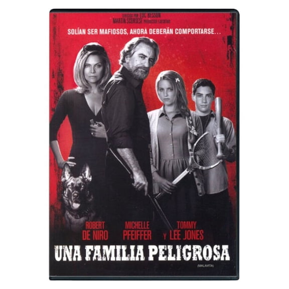 Una Familia Peligrosa Movie DVD With Spanish Subtitles