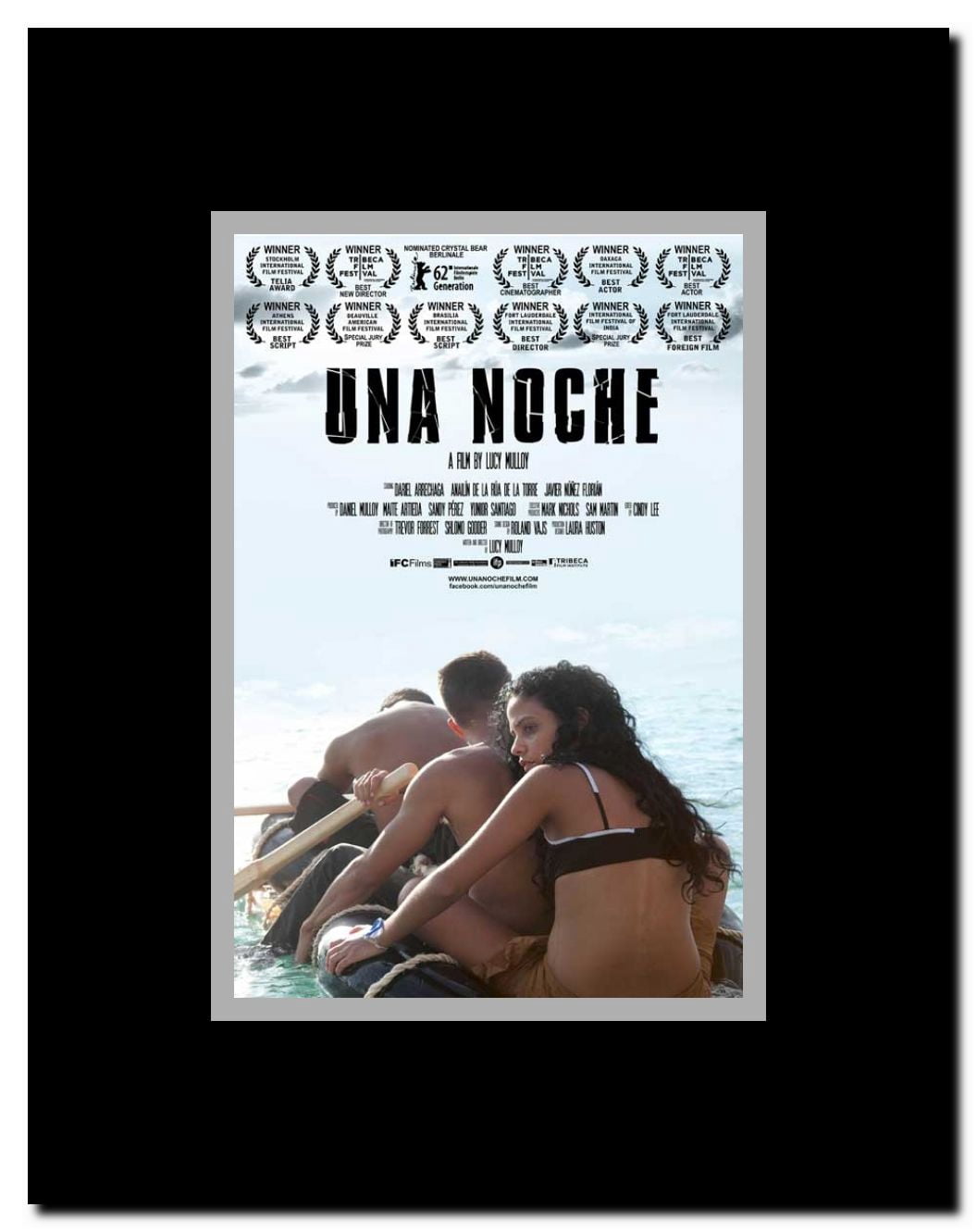 Una Noche Framed Movie Poster