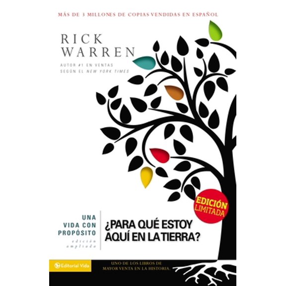 Pre-Owned Una vida con propsito - Edicin limitada: Para qu estoy aqu en la tierra? (The Purpose Driven Life) (Spanish Edition) (Paperback) 0829762922 9780829762921