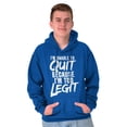thumbnail image 1 of Unable To Quit Too Legit Gym Workout Hoodie Sweatshirt Women Men Brisco Brands S, 1 of 6