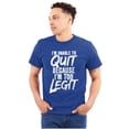thumbnail image 1 of Unable To Quit Too Legit Gym Workout Men's Graphic T Shirt Tees Brisco Brands M, 1 of 6