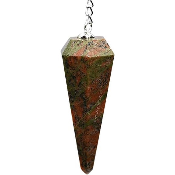 Unakite Crystal Pendulum Divination
