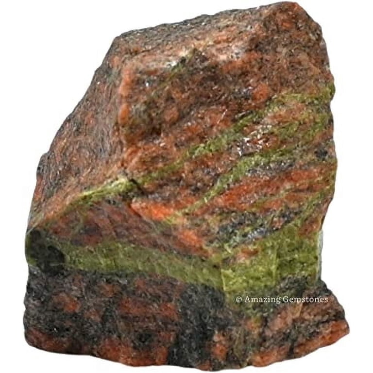 Natural Unakite Jasper Palm Stone Rock Crystal Healing Reiki