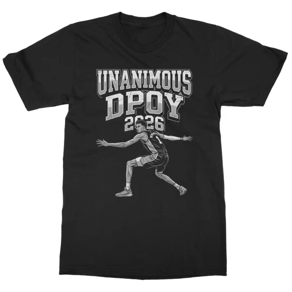 Unanimous DPOY 2026 Defensive Champ Tribute Unisex T-Shirt, S-5XL