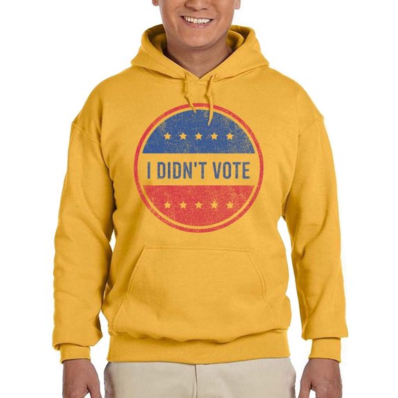 Unapologetic Voting Statement Hoodie Men's