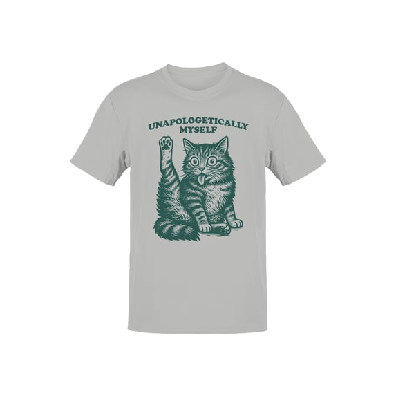 Unapologetically Myself Cat Art Men's T-shirt