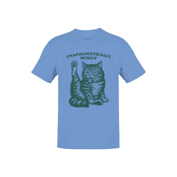 Unapologetically Myself Cat Art Men's T-shirt