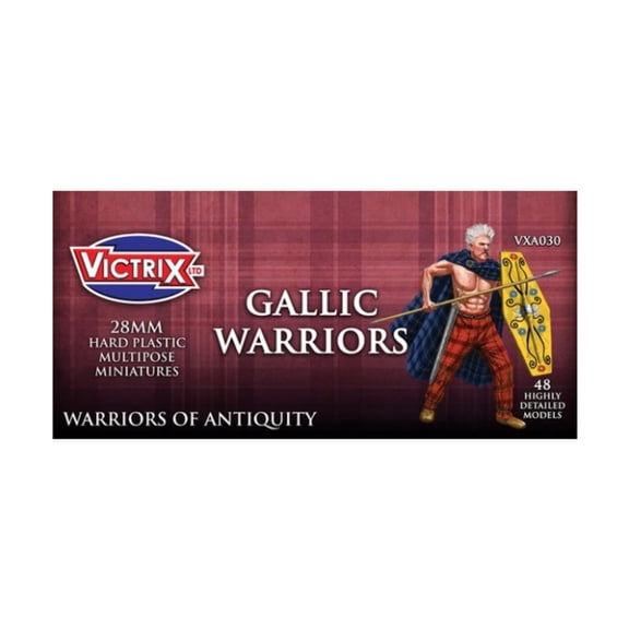 Unarmoured Gallic Warriors New