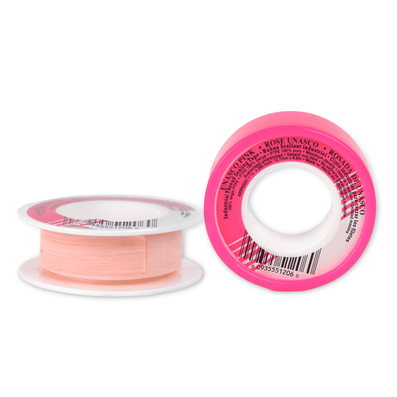 Unasco Pink High Density Thread Seal Tape: 1/2 in. x 260 in. (Pink)