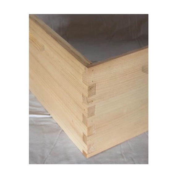 Unassembled DEEP 8 Frame Beehive Box Commercial Pine FREE SHIPPING
