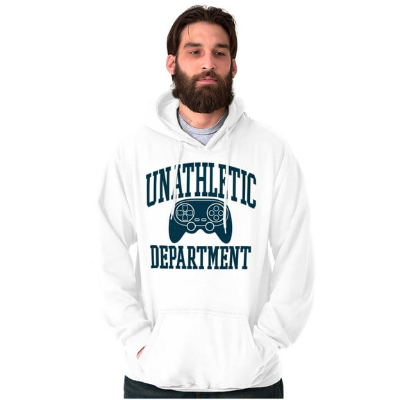 Unathletic Department Video Game Nerd Hoodie Sweatshirt Women Men Brisco Brands X