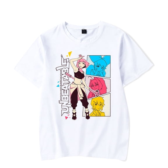 Unbeatable Merch Video Game Music Rhythm T-Shirt Streetwear T-shirt Shirt Men Women Short Sleeve