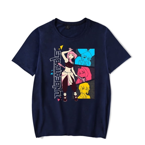 Unbeatable Merch Video Game Music Rhythm T-Shirt Streetwear T-shirt Shirt Men Women Short Sleeve