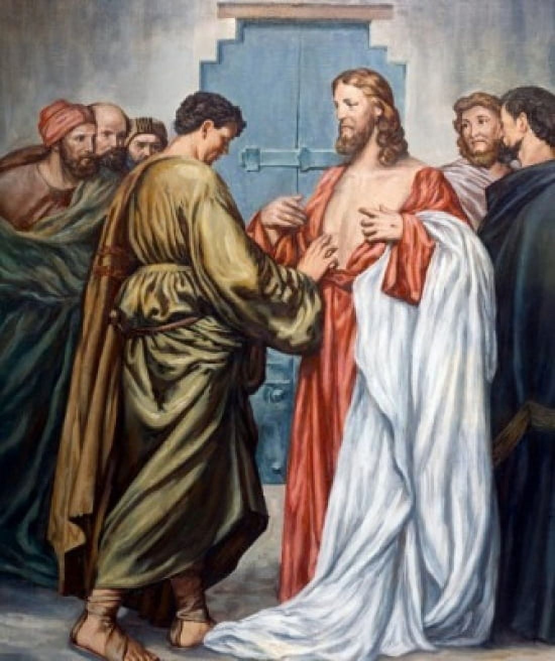 Unbelieving Thomas by Antonio Ciseri (1821-1891) Canvas Art - Antonio Ciseri (24 x 36)