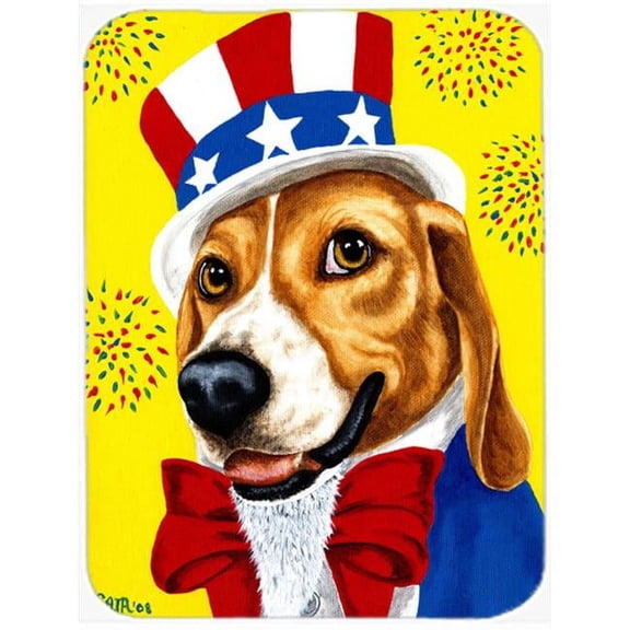 Unble Sams USA Beagle Glass Large Cutting Board