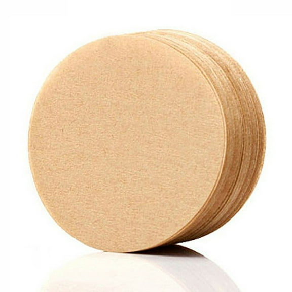 600pcs Coffee Filter Paper, Suitable For Coffee Machine Replacement Round Coffee Filter Paper, Disposable Paper Filter Paper