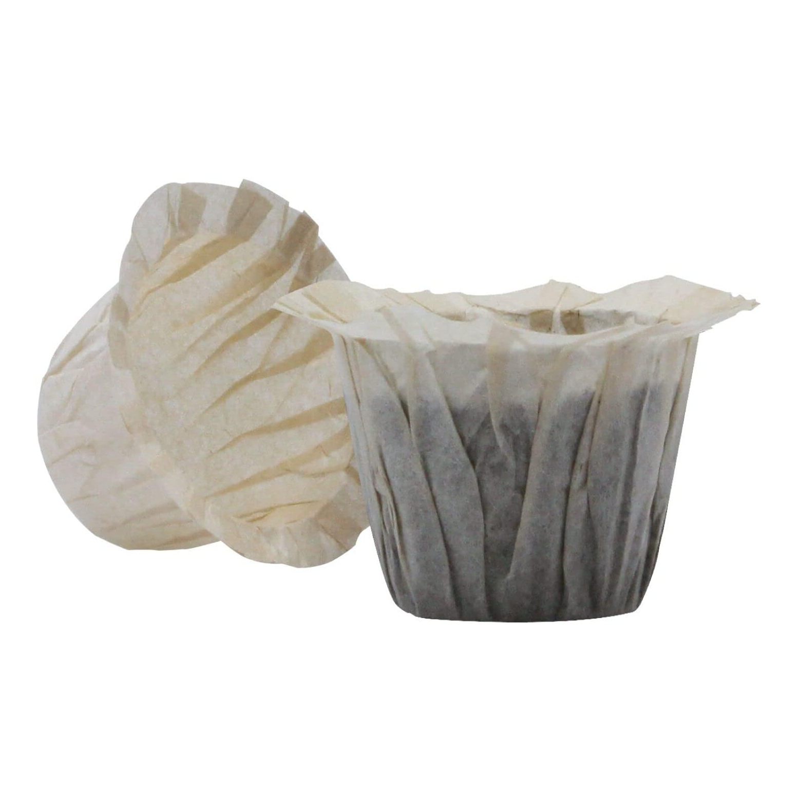 Unbleached K cup Coffee Filters Disposable for Single Cup 100 Count