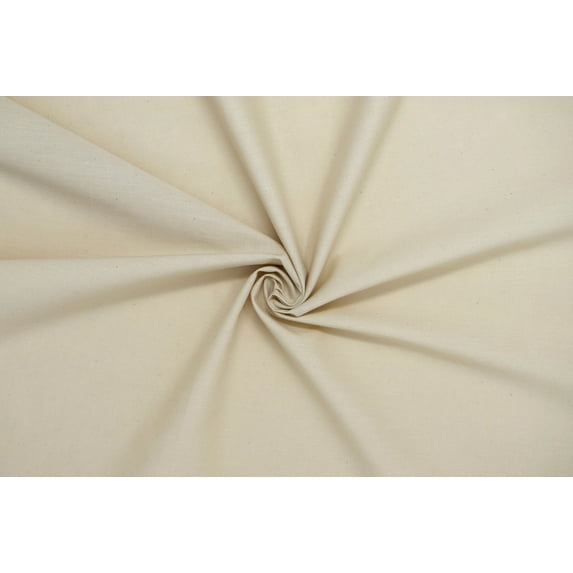Unbleached Muslin 108" wide 100% Cotton Crafting Fabric, by the yard