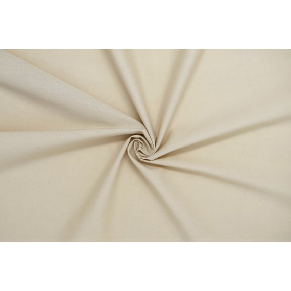 Unbleached Muslin 108" wide 100% Cotton Crafting Fabric, by the yard