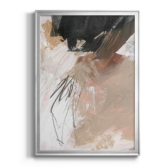 Unbleached Neutrals VI Premium Framed Print - Ready to Hang