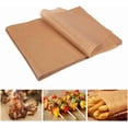 thumbnail image 1 of Unbleached Parchment Paper Baking Sheets, 200 Sheets, Non-Stick, 12X16" Precut Baking Liners Sheets, Will Not Curl or Burn, Perfect for Half Sheet Pans Baking Bread Burger Cookie, 1 of 5